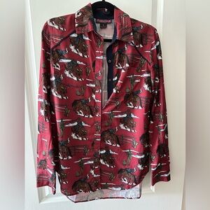 Rock & Roll Cowgirl Denim Top